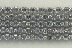 Multirow Diamond Bracelets
