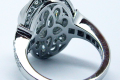 3.00 Carats Round Diamond Engagement Ring