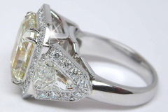 Yellow Radiant Cut   Kite Shape Diamonds